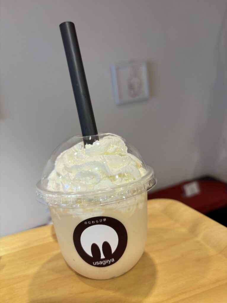 わらび餅ミルクティー