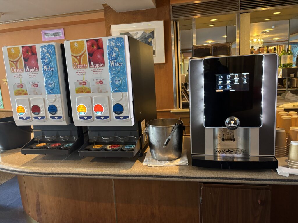 ホテルニューアカオのドリンクバー