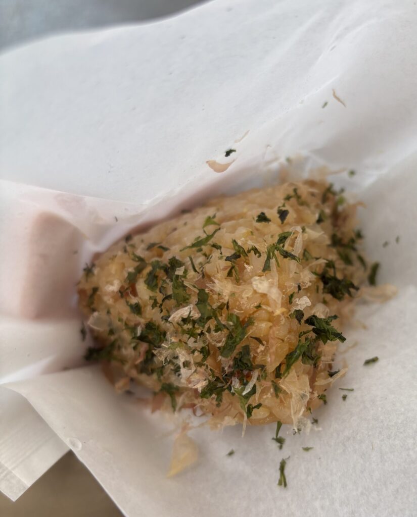 徳造丸 海鮮家 箱根湯本店のおにぎり