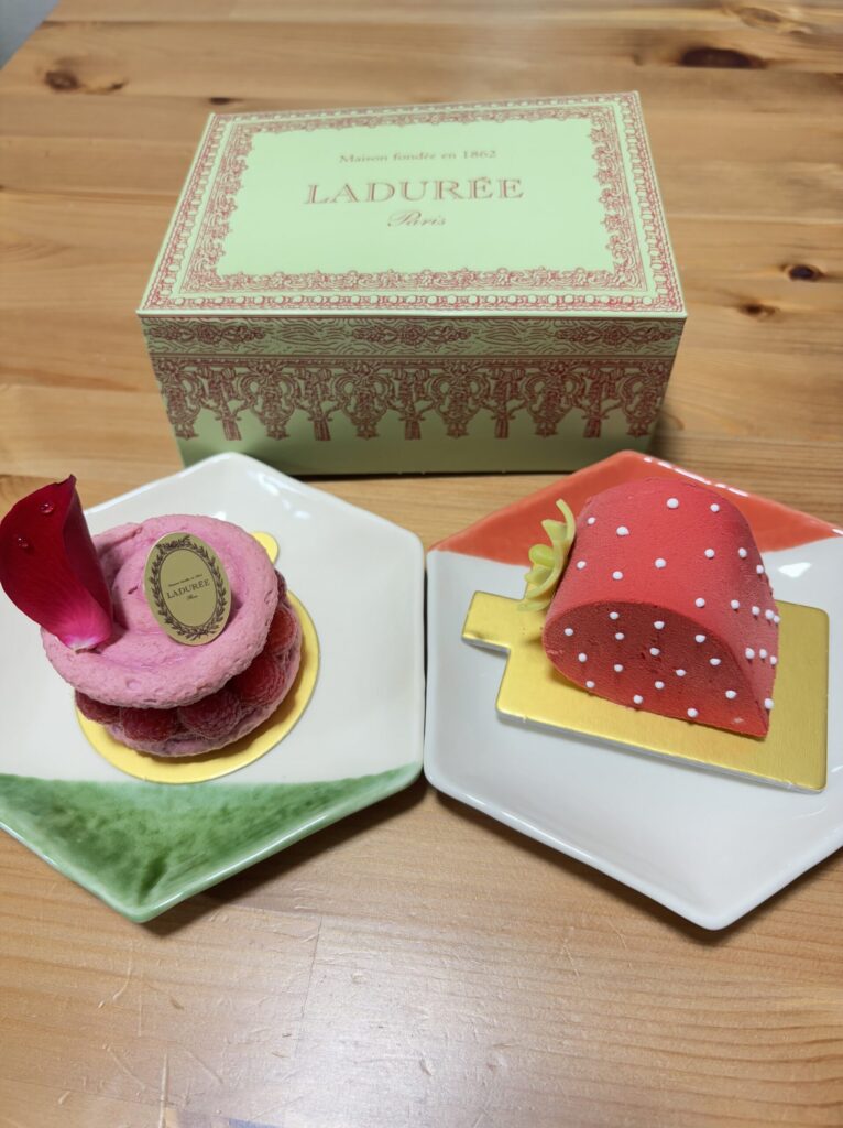 ご褒美ラデュレのおすすめケーキ1000円で幸せになれます