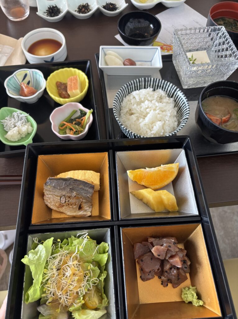 レジーナリゾート鴨川の朝食。ご飯に合うおかずがいっぱい