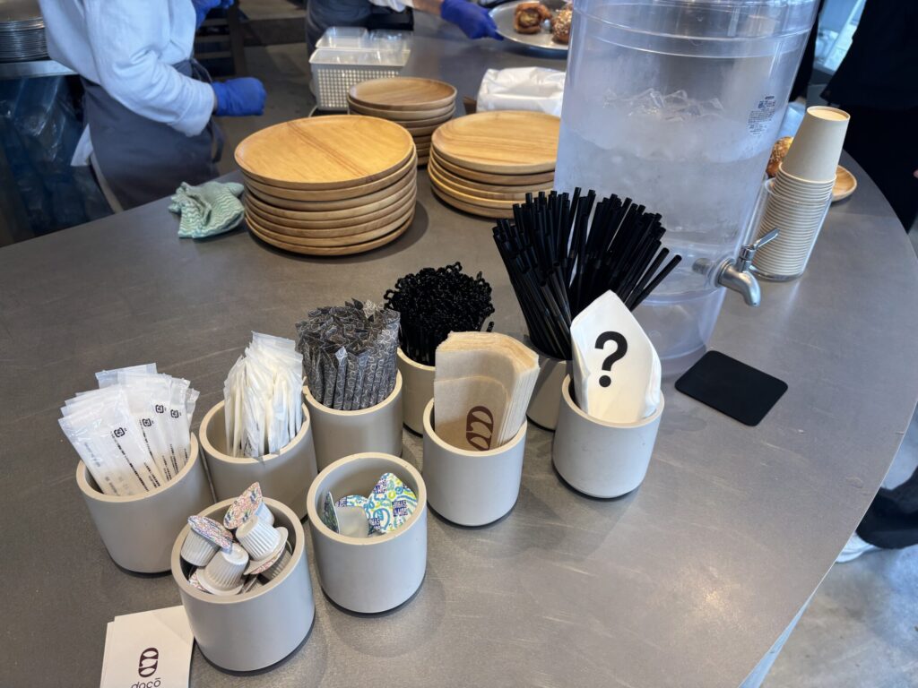 アイムドーナツの備品