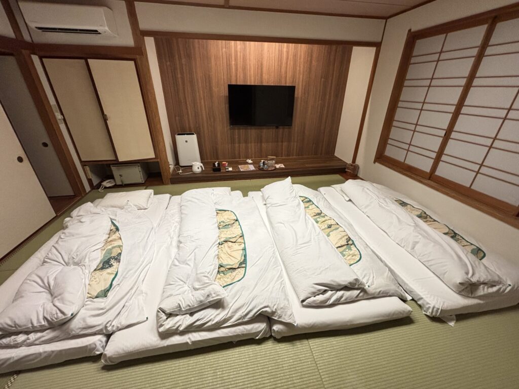 彩向陽の布団