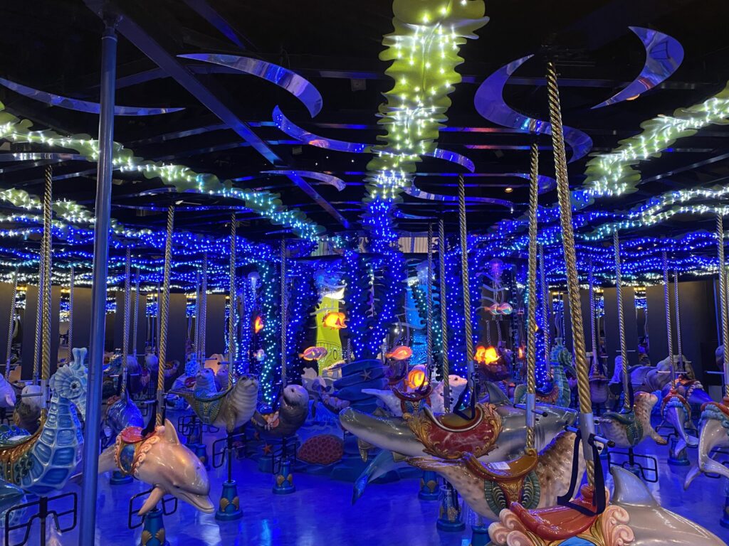 アクアパーク品川のメリーゴーランド