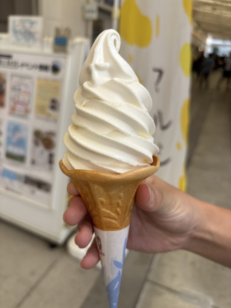コーシンファーム ブランチ横浜のソフトクリーム