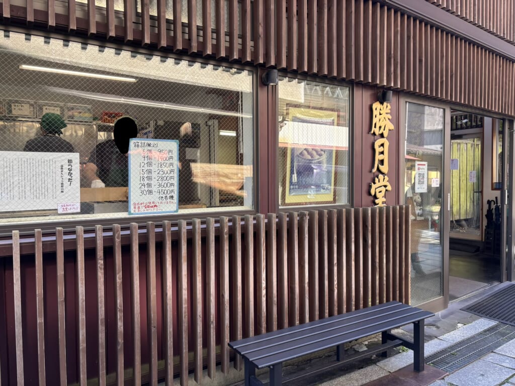 勝月堂の外観
