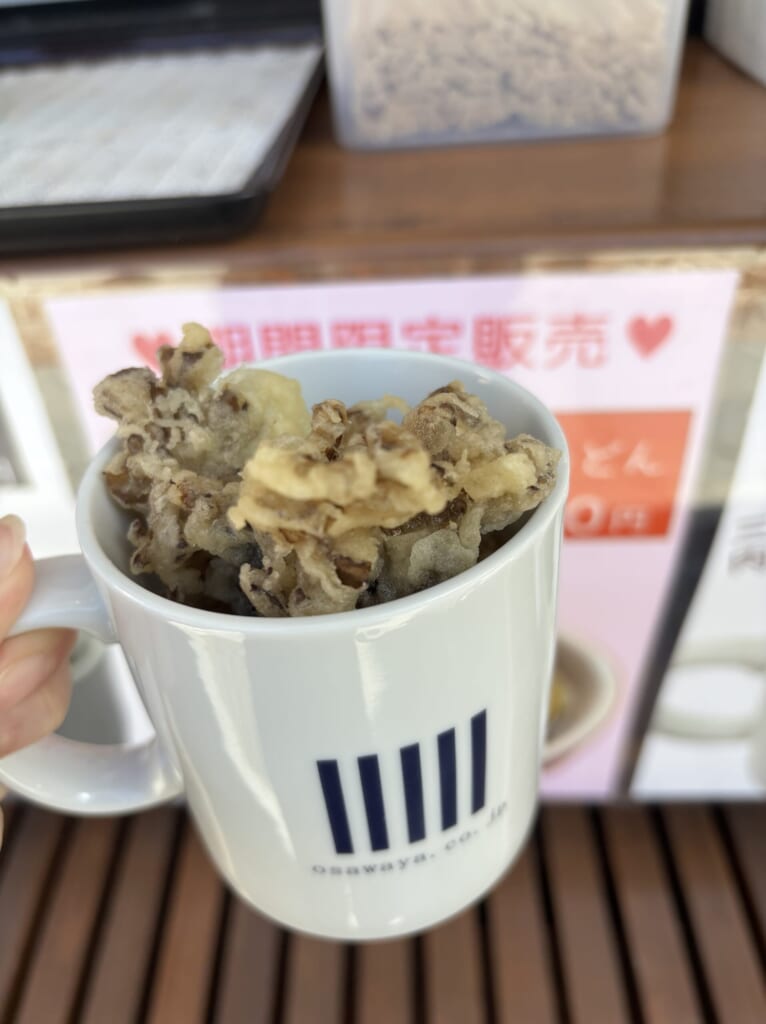 水沢うどんのうどん